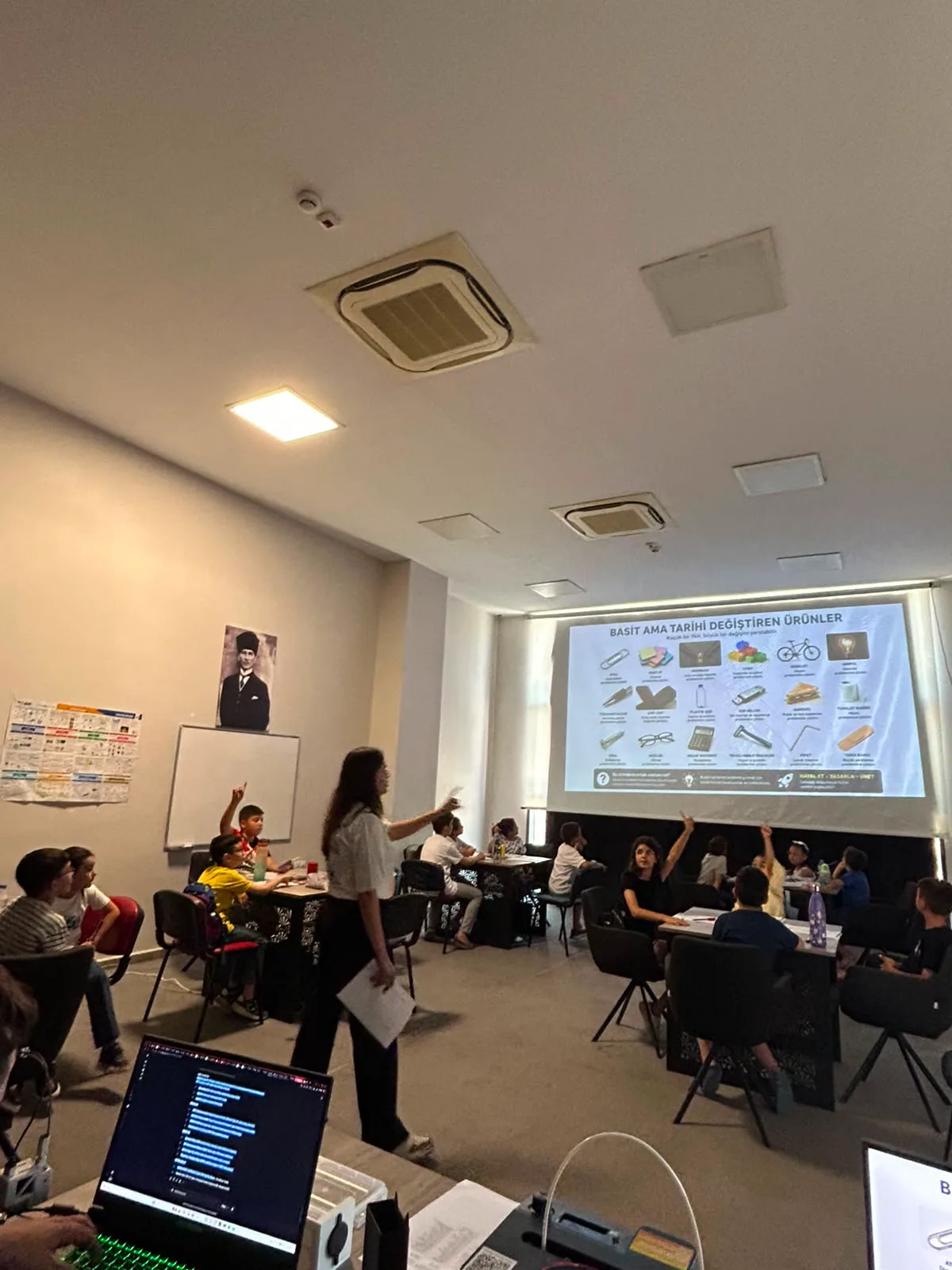 Denizli , Honaz Belediyesi 3D Yaz Kursu Eğitimimiz — Denizli D2P Academy atölye fotoğrafı